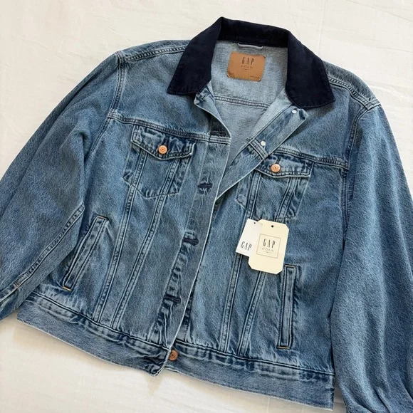 GAP X DÔEN Denim Jacket Sz Small NWOT - Picture 9 of 11